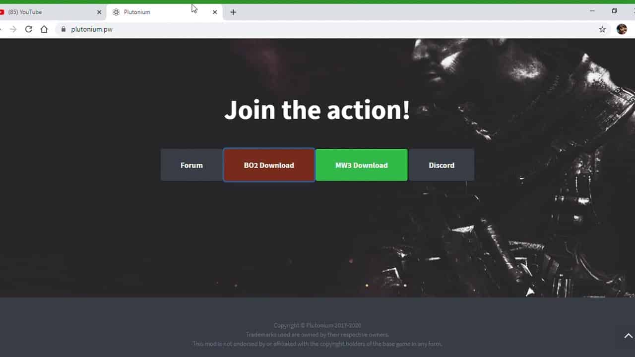 download plutonium mod 2020