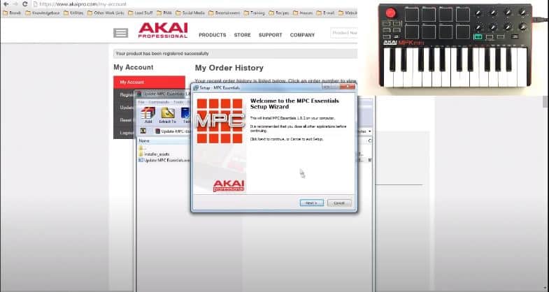 akai mpk mini editor install