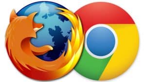 Mozilla and Chrome