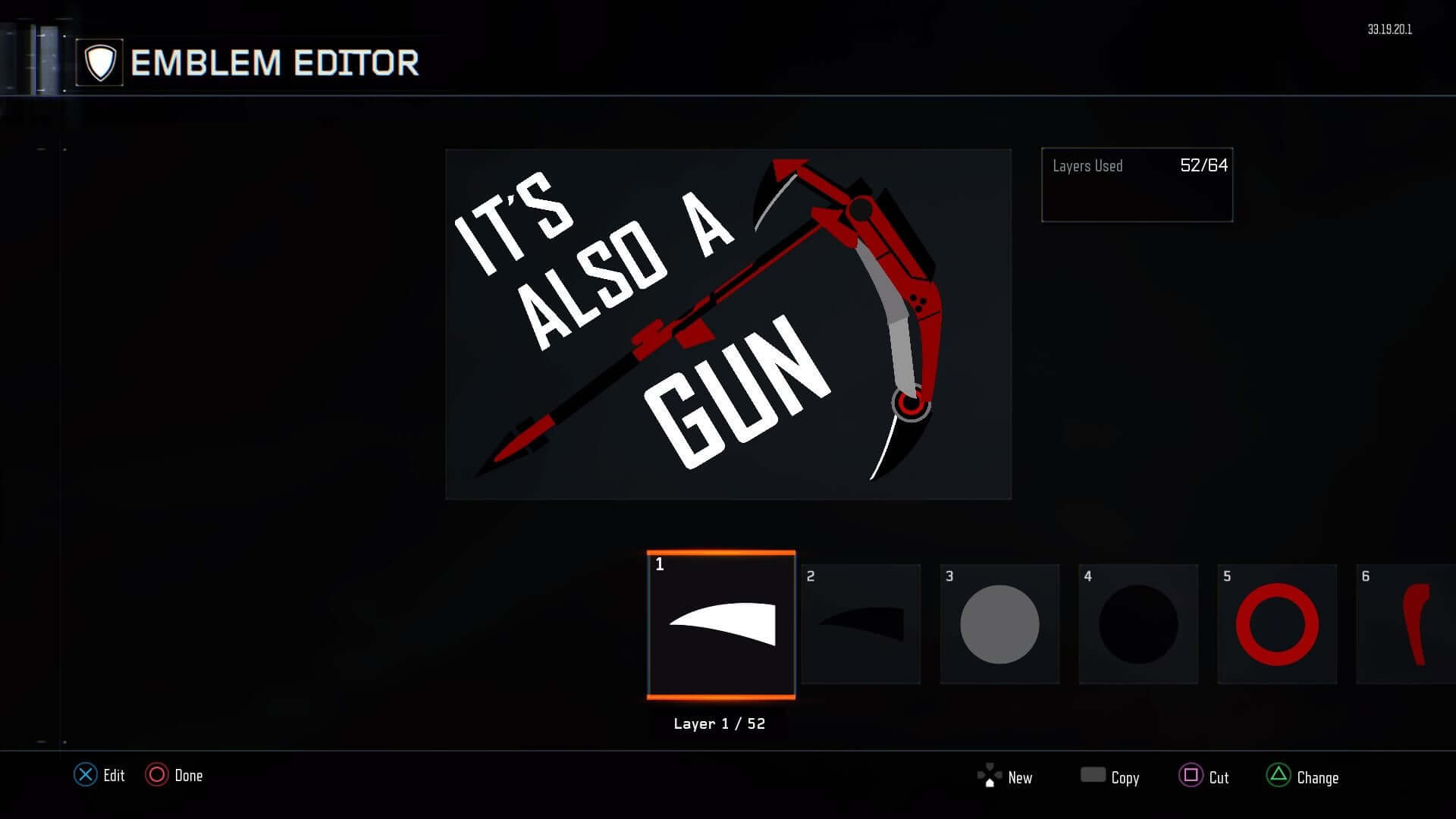 Emblems Black ops 3